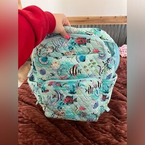 Vera Bradley Backpack and mini bag